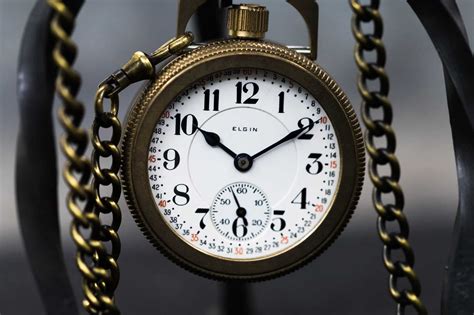 vortic railroad pocket watch